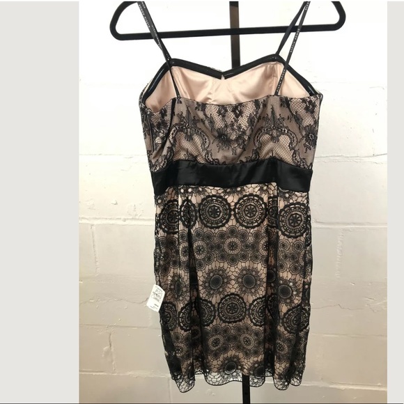 Alexia Admor Lace Overlay Strapless Mini Dress - Picture 3 of 7